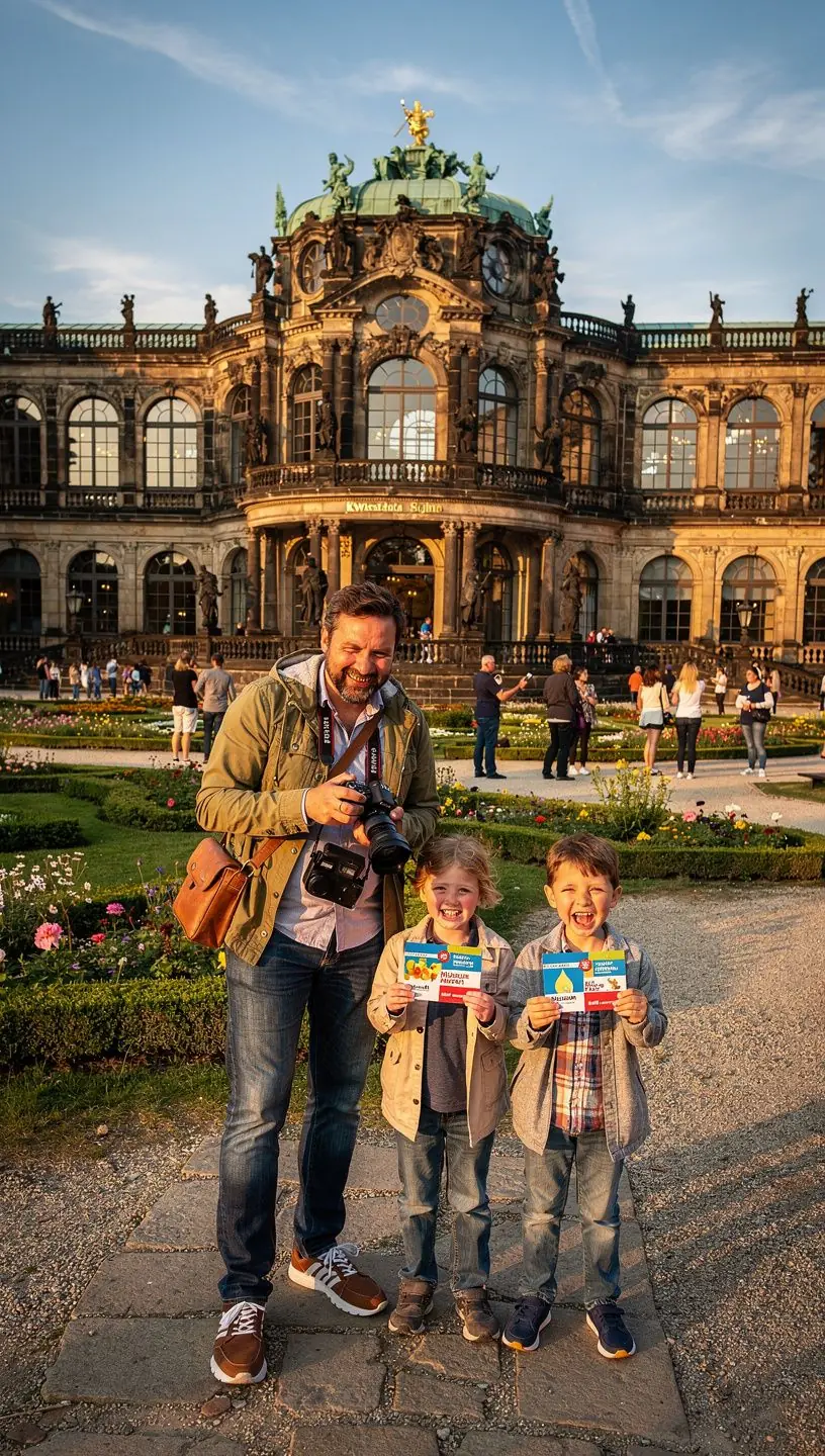 Karte von Deutschland mit markierten Kunst- und Museumsstandorten für Touristen